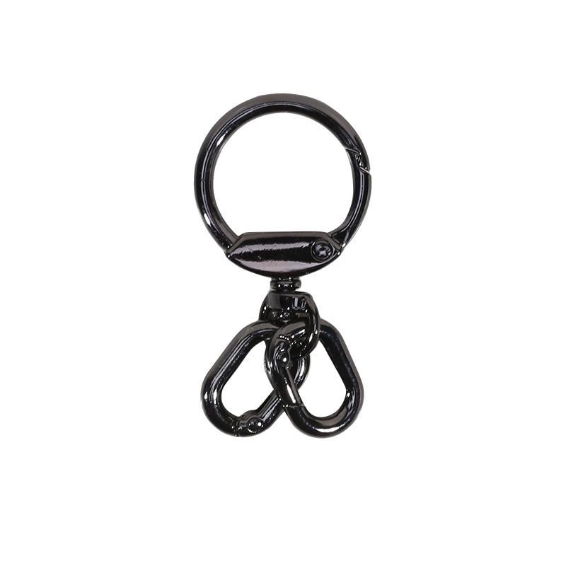 3 Stück Zinklegierung Schwenkkarabiner Metall-Drehverschluss für Tasche Handtasche DIY Hardware Zubehör