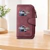 Dolphin and Orca Print Long Zipper Wallet Large Capacity Card Holder Unisex Clutch Bag Stylish Zippered Coin Purse Suitable for Daily Travel Work