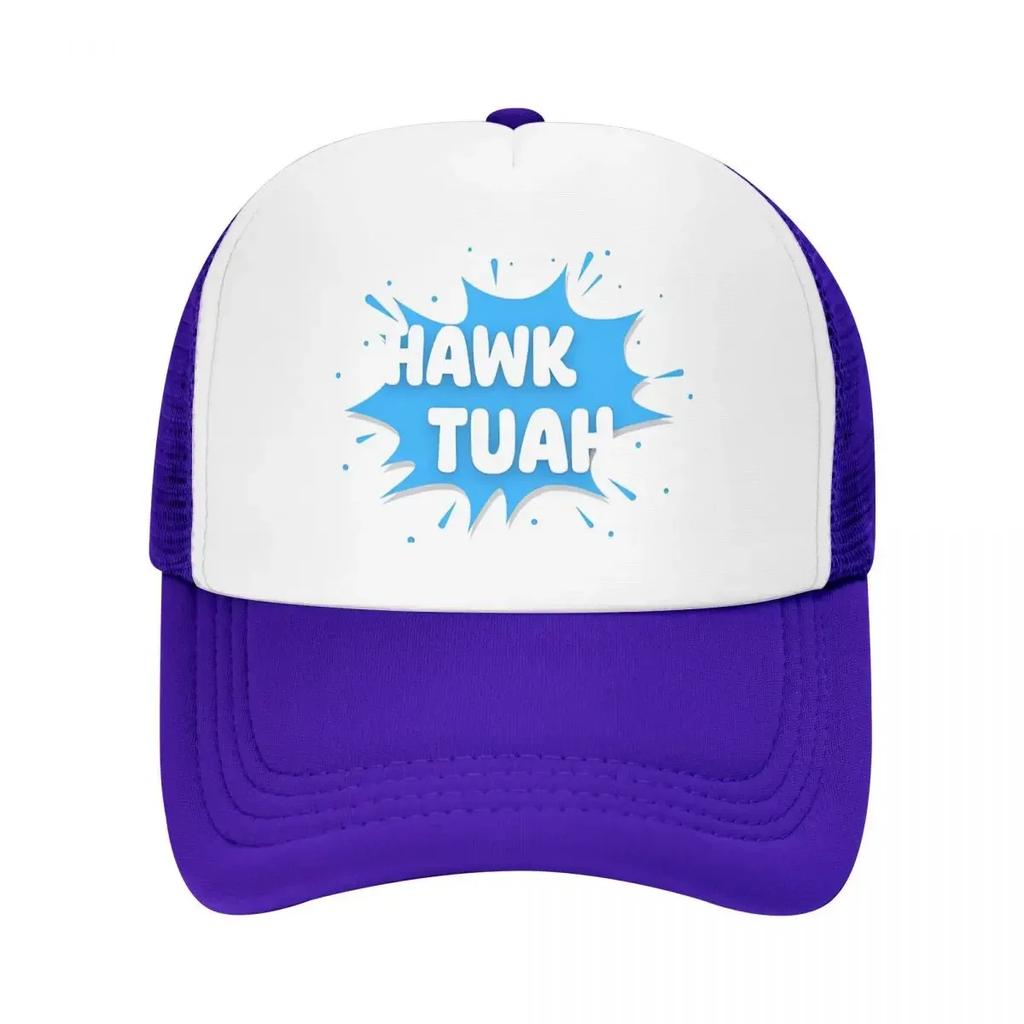 She Dont Hawk Tuah Dont Tawk Tuah Mesh Baseball Cap HipHop Sun Caps Hats Breathable Snapback Caps Fishing Hat Trucker Caps