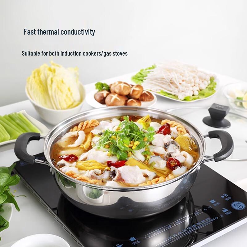 FATTBAO Thickened Stainless Steel Multi-use Pot