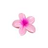 Retro Colorful Frangipani Flower Hair Claw Clip for Women