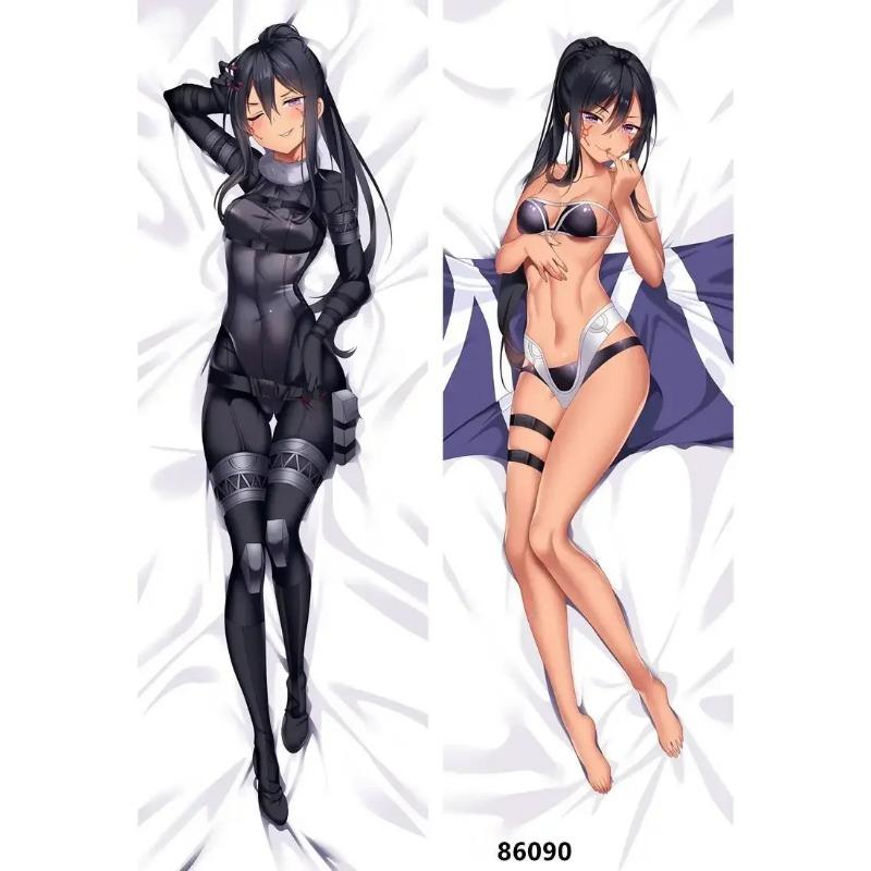 60x180cmSword Art Online Taie d'oreiller Anime Kazuto Asuna Double Face Imprimé Taie d'oreiller Câlin Corps Taie d'oreiller Literie Housse de Coussin