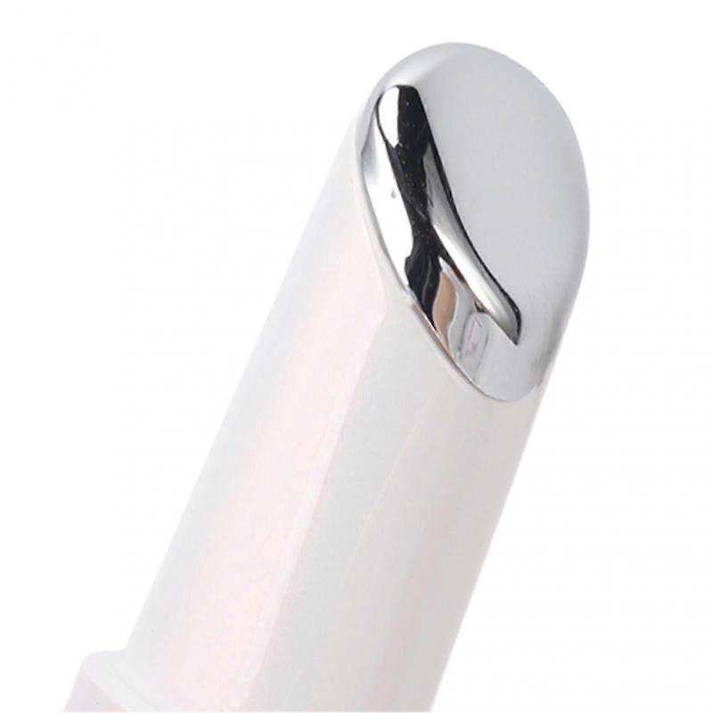Electric Eye Massager Wand Wrinkle Removal Hot Compress Microcurrent Rechargeable LED Light Eye Beauty Instrument