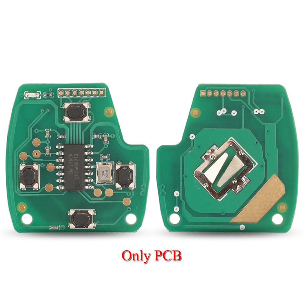 Jingyuqin G8D-380H/382H/384H-A Platine für Fernbedienungsschlüssel für Honda Accord CRV Odyssey Jazz 313,8/315/433,92 MHz ID46/ID48 Chip