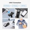3-in-1 Wireless Intelligent Barcode Scanner Supermarkets Stores Handheld 1D Bar Code Reader
