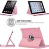 For iPad 2 iPad 3 iPad 4 Case 360 Degree Rotation PU Leather Stand Cover A1395 A1396 A1397 A1416 A1430 A1403 A1458 A1459 A1460