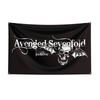 Rock Band Flag Tapestry A-Aven-geds Sevenfolds Aesthetic Background Cloth Wall Art Decor Outdoor Concert Party Banner