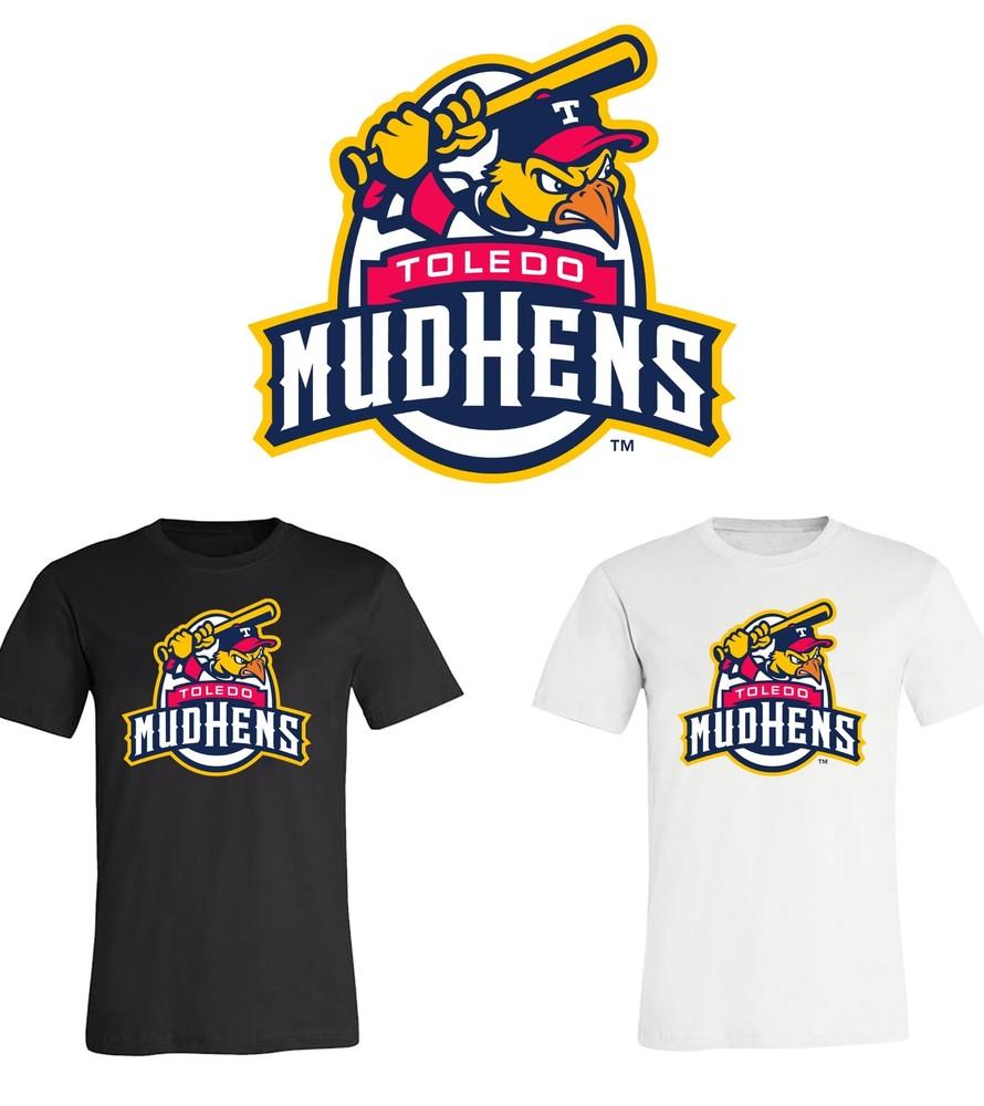 Логотип команды Toledo Mudhens Милб Футболка Молодежная M - Взрослая 6XL Быстрая доставка! 4XL