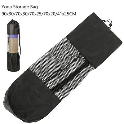 Yoga Mat Mesh Bag Thickened Oxford Cloth Pocket Yoga Mat Mesh Bag Backpack Convenient Mesh Yoga Mat Storage Bag