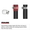 2PCS Automotive Hose Clamp Aluminum Alloy Clamp AN4 AN6AN8AN10AN12 Radiator Modification Fuel Pipe Buckle Hose Connector