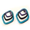 NOA [H8203] - Turquoise 'Coloring' Designer Earrings