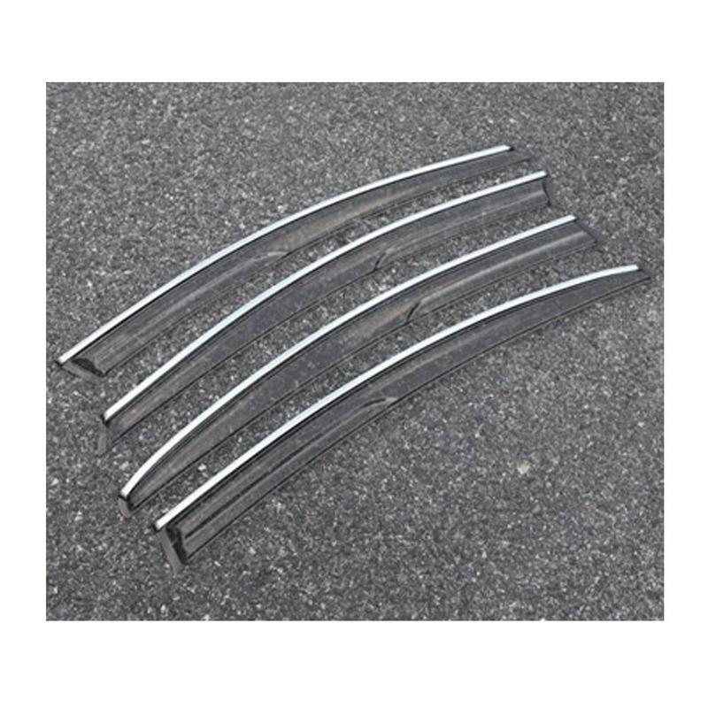 For Mazda 3 Mazda3 Axela M3     Car Styling Cover Stick Lamp Plastic Window Glass Wind Visor Rain/Sun Guard Vent