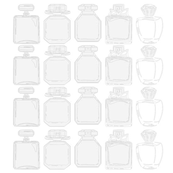 20Pcs DIY Transparent Dried Flower Bookmarks Exquisite Design Creative Floral Plant Clear Bookmarks Decorations