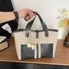 Large-capacity Bag - Stylish Single-shoulder Trendy Casual Retro Patchwork Tote Bag