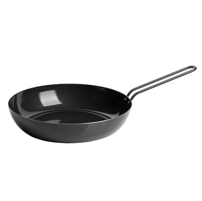 In Perlmutt-Metall-Pfanne 26cm Eisendrahtgriff Induktionskochfeld-kompatibel Kugelstrahlen Silikonlackierung Hergestellt in Japan Hergestellt in der Präfektur Niigata Outdoor