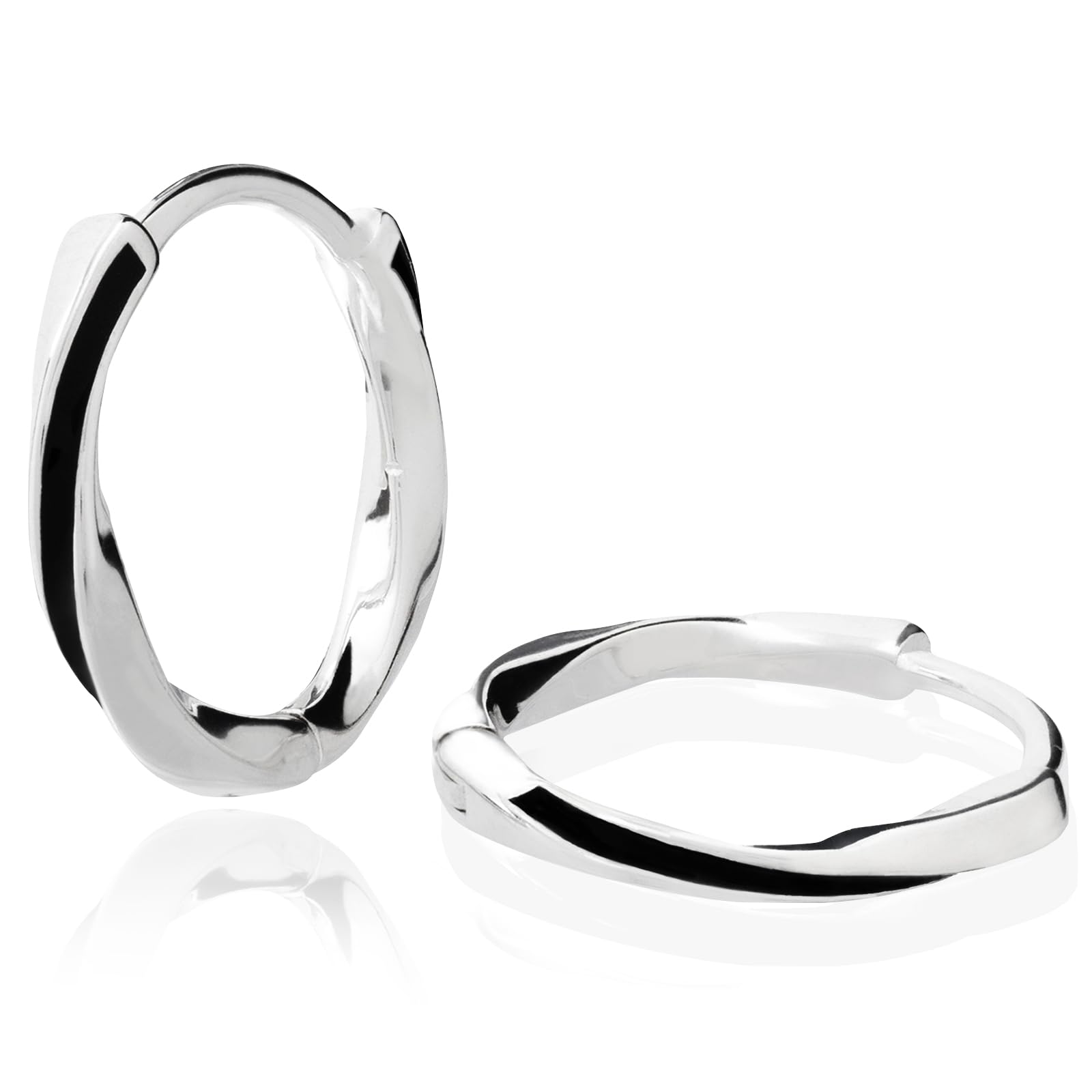 

Серьги-кольца из черного металла, серебро 925 пробы [Belimo], несмываемые, гипоаллергенные, серьги, серьги, мужские,