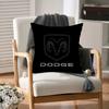 Fashion Brand D-DODGE Pillow Case Square Bedroom Sofa Leisure Comfort Cushion Car Living Room Home Decoration