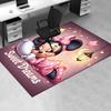 1pcMinnie Mouse Sleeping Sweet Dreams Office Carpet, Under Chair Rug, Gift for, Home Decor, Decoration, Soft and Comfortable Floor Mat