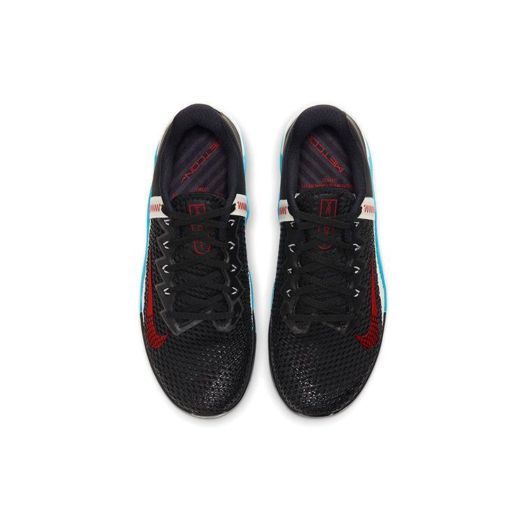 Nike Metcon 6 Black Light Blue Fury Unisex Sneakers Light-Bone University-Red CK9388-070