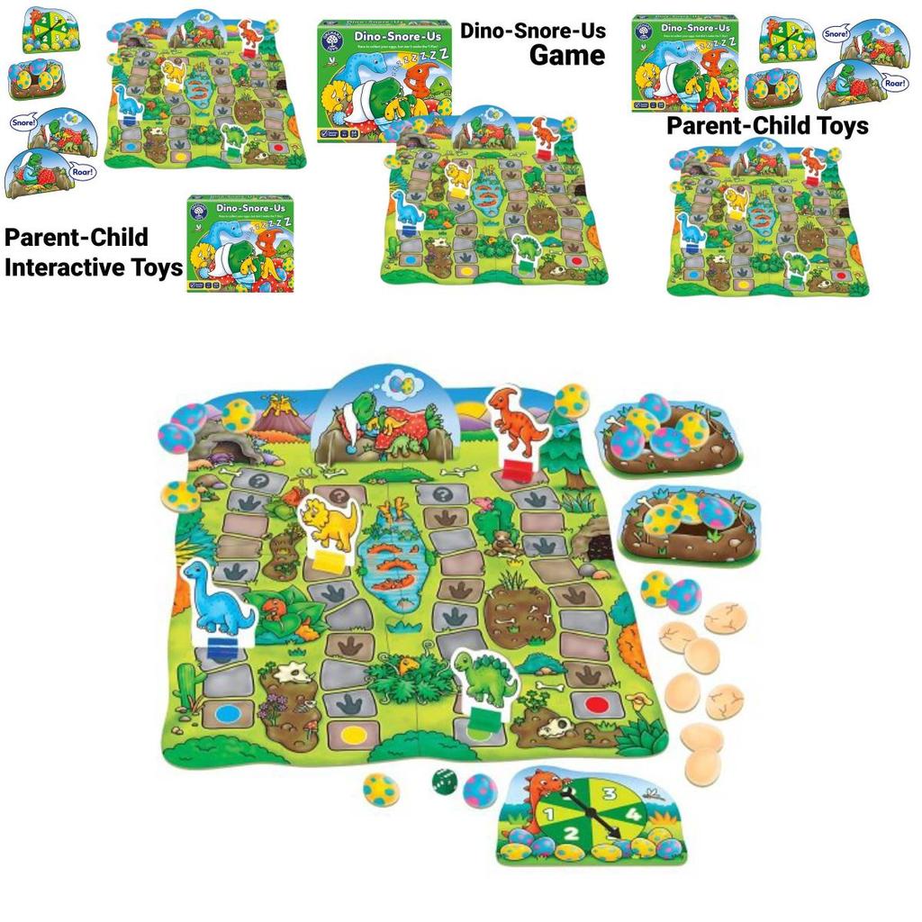 Orchard Toys Dinozaur Chrapanie Rozbijanie Planszowa Gra Edukacyjna dla Dzieci