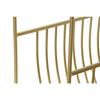 Porte-revues - Miroir Doré - Métal - 76x35x83 cm - Élégant - Pratique
