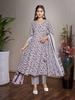 Women Cotton Blend Kurta Pant Dupatta Set Indian Pakistani Salwar Kameez Party Wear Kurti