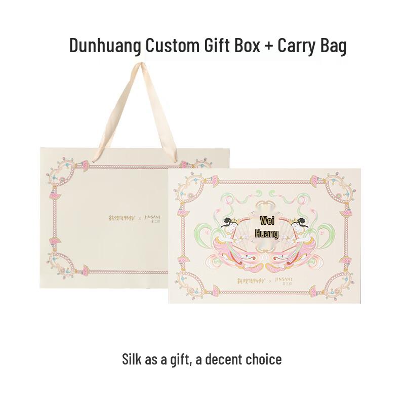 Jinsanta X Dunhuang Museum Mulberry Silk Scarf