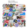 50Pcs Eye-catching Widely Use Attractive Volleyball Theme Decorative Waterproof Skateboard Decal Refrigerator Sticker