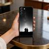 Romantic Couple Silhouettes Case for Samsung Galaxy S21 S25 FE S24 S23 Ultra S20 S9 S22 Plus S10 TPU Cover
