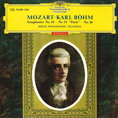 LP Record KARL BOHM(COND.)/BERLIN PHILHARMONB - Mozart/Symphonies No.34,no.31 Paris SLGM1367 NIPPON GRAMMOPH 1966 Japan Classical Used