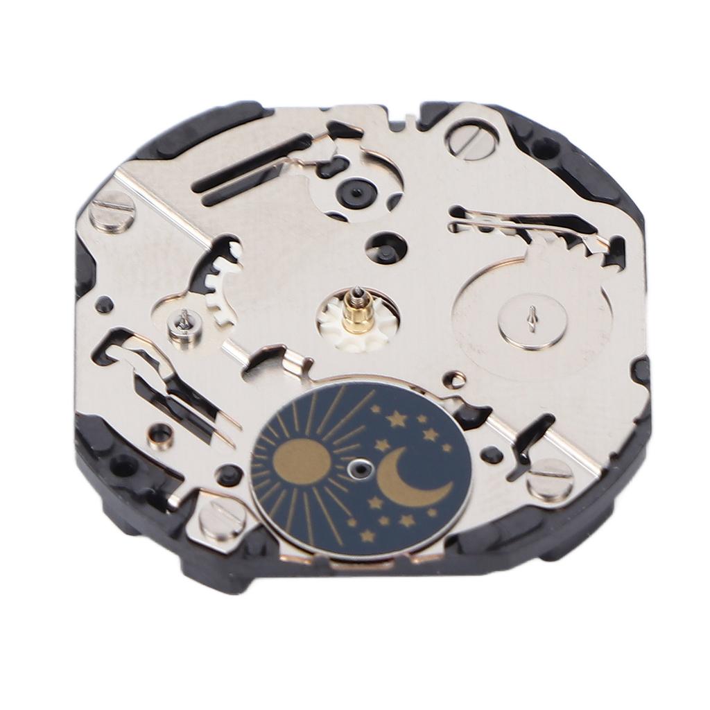 Professionelles VX3H Legierungsuhrwerk Präzises Uhrwerk Quarzwerk Ersatzzubehör