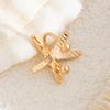 Bold Ocean Star Earrings For Women Trendy Party Jewelry Starfish Ear Clip Lightweight Alloy Design Perfect Gift