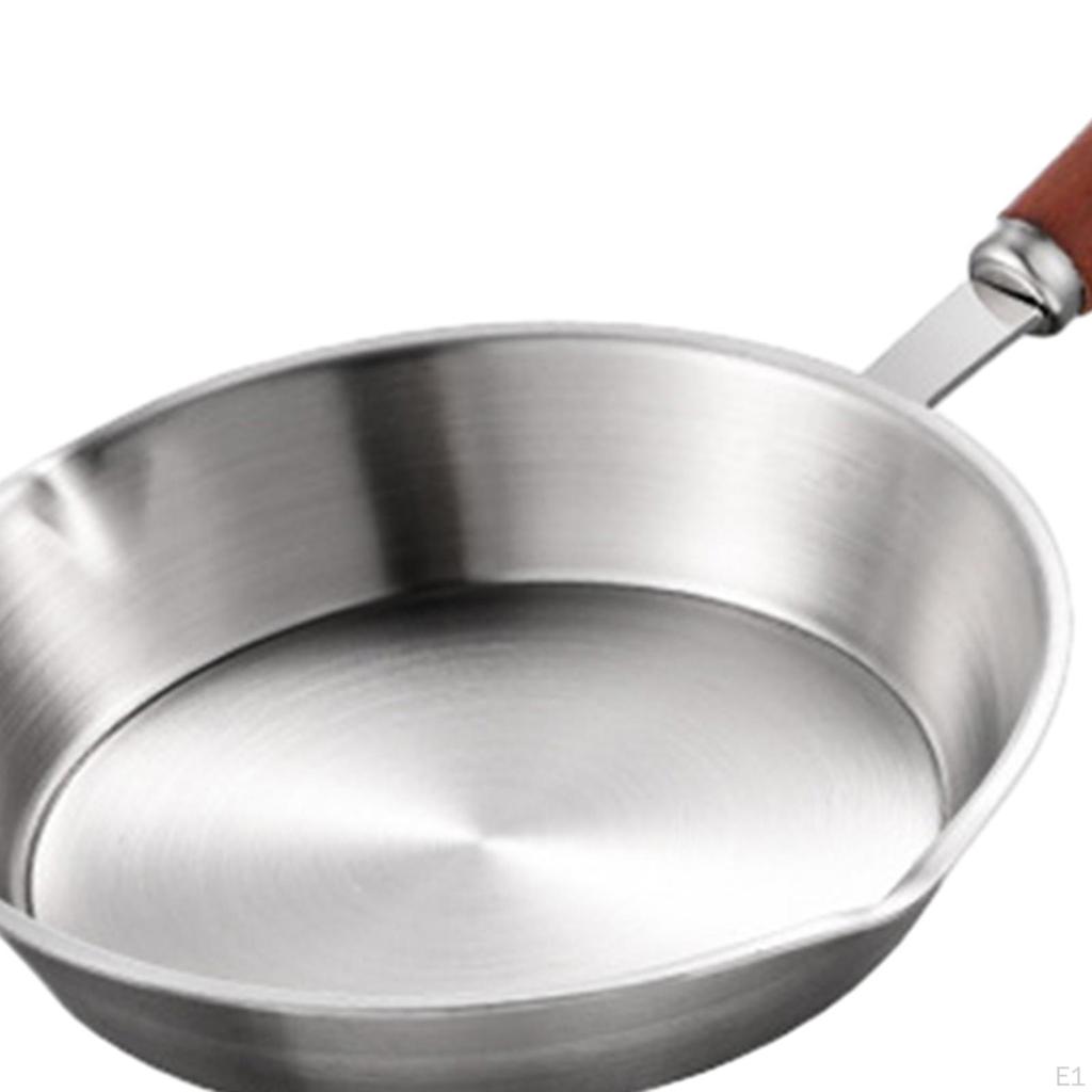 Stainless Steel Skillet for Home And Travel Use