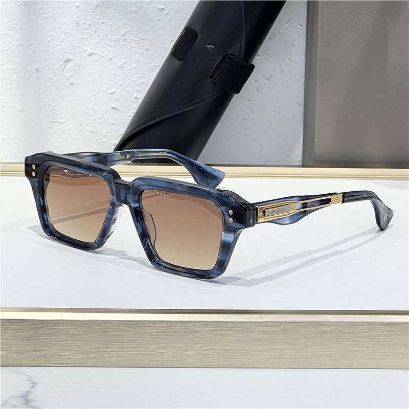 

DTX459 Unisex Handmade Acetate Square Frame Sunglasses for Vacation & Party Sun Protection. Standard