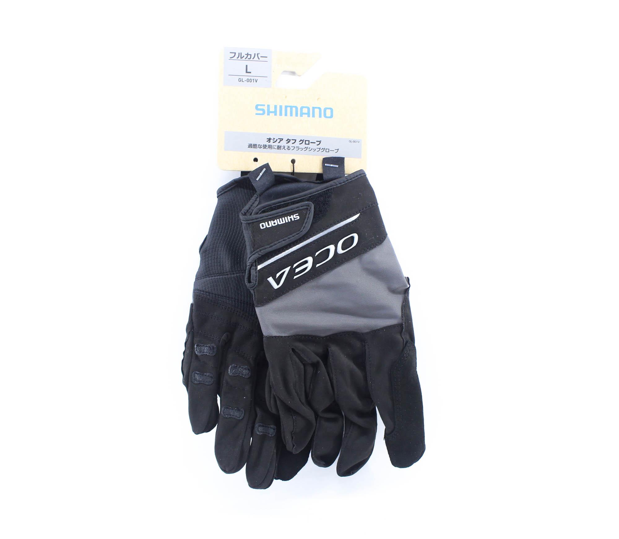 

Перчатки Shimano GL-001V Ocea для джиггинга, черные, серые, размер L 854285