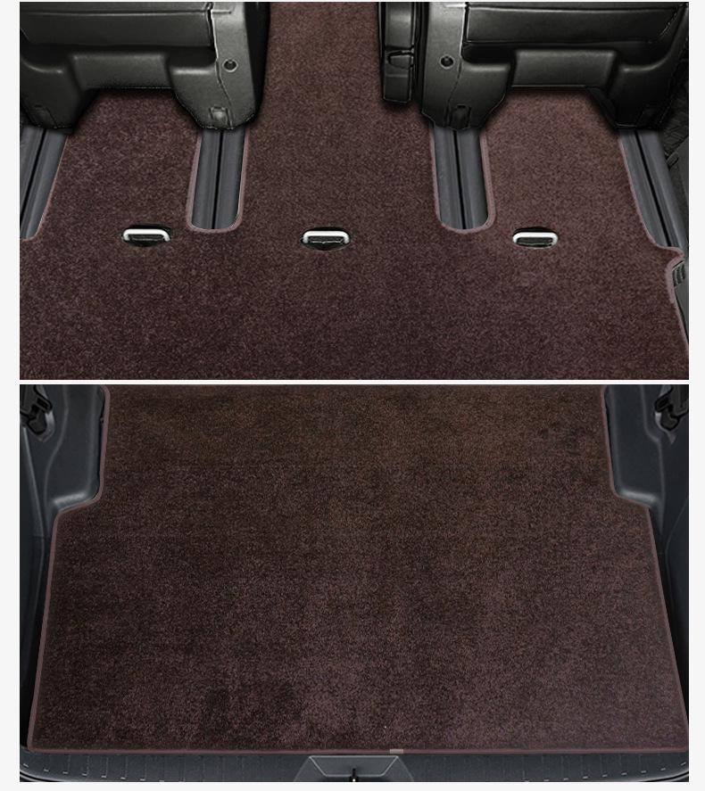 2026 Toyota Sienna Fußmatten für die mittlere Sitzreihe - Grewia Edition