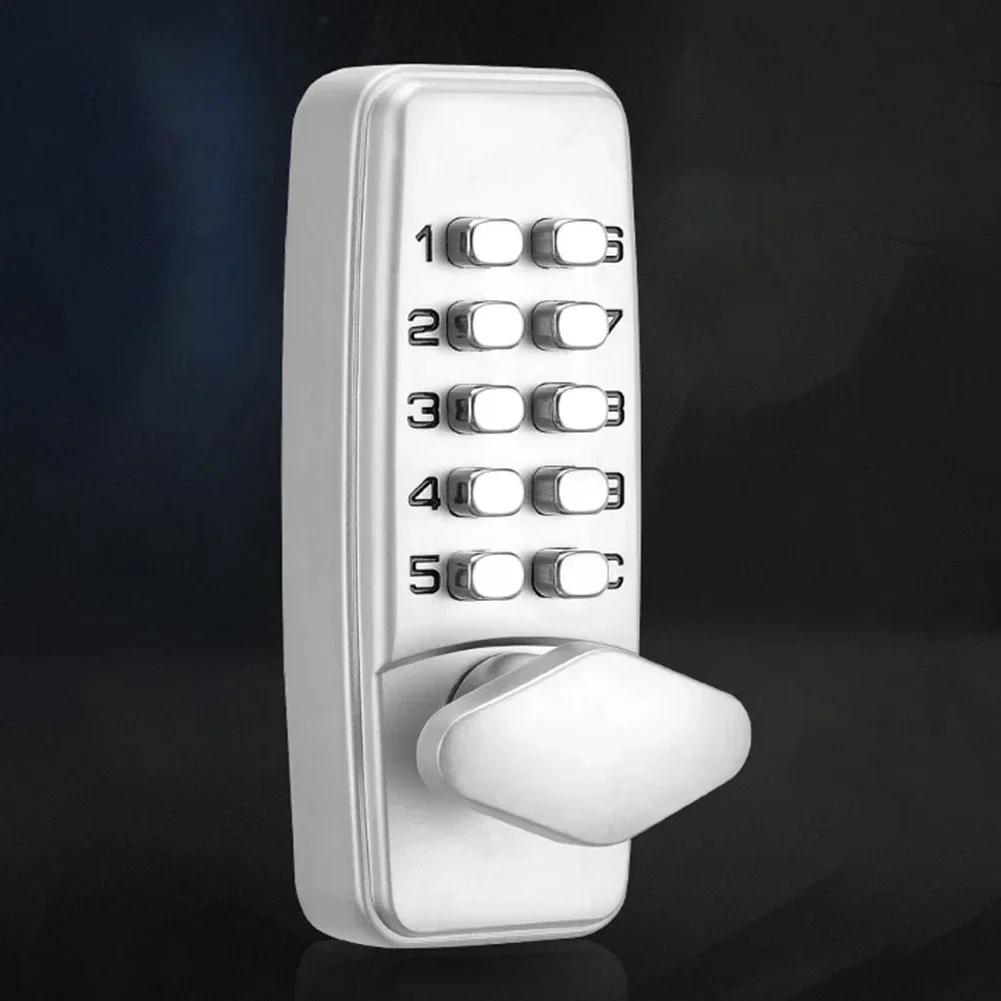 Apartments Homes Hotels Combination Lock Mechanical Long-lasting Reliable Security Versatile Waterproof Zinc Alloy