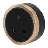 13A Power Track Socket Removable Electric Outlet Slide Guide Adapter for Home Bedroom Kitchen