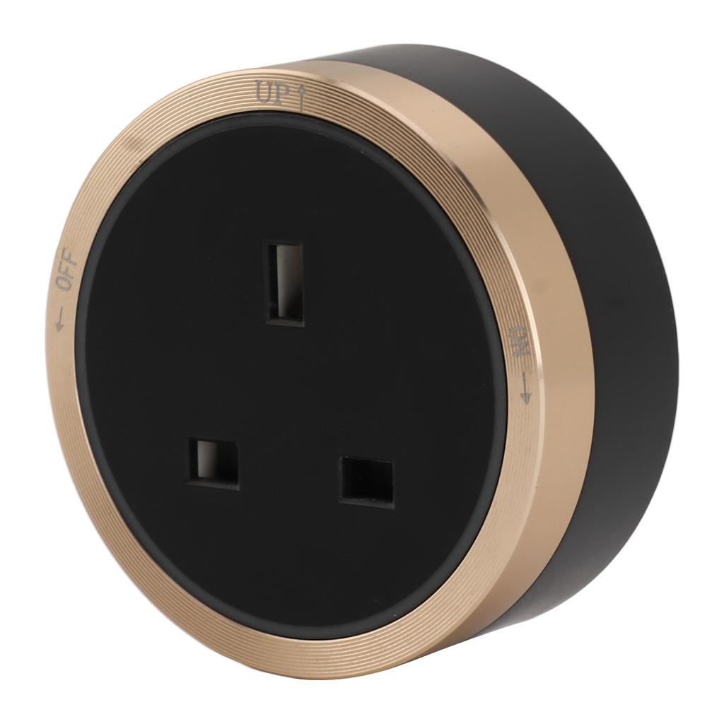 13A Power Track Socket Removable Electric Outlet Slide Guide Adapter for Home Bedroom Kitchen