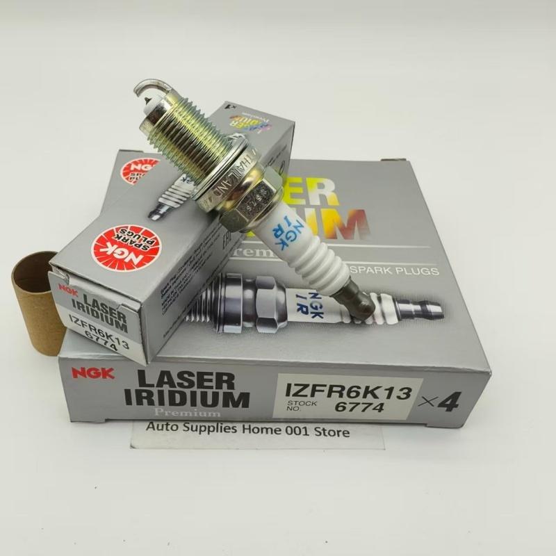 4/6Pcs Original IZFR6K13 6774 Brand New Laser Iridium Platinum Spark Plug For Honda Fit2004-2014CITY 2006-2015 CRIDERs1 1.5L