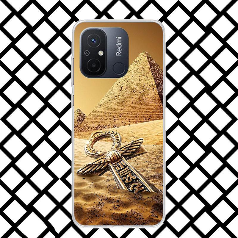 

Egypt Nefertiti Anubis Pharaoh Phone Case for Xiaomi Redmi 14C 13C 13 12C 12 10C 10 10A 9C 9 9A 9T 8 8A 7 7A 6 Pro 6A K70 K40 So Redmi 13