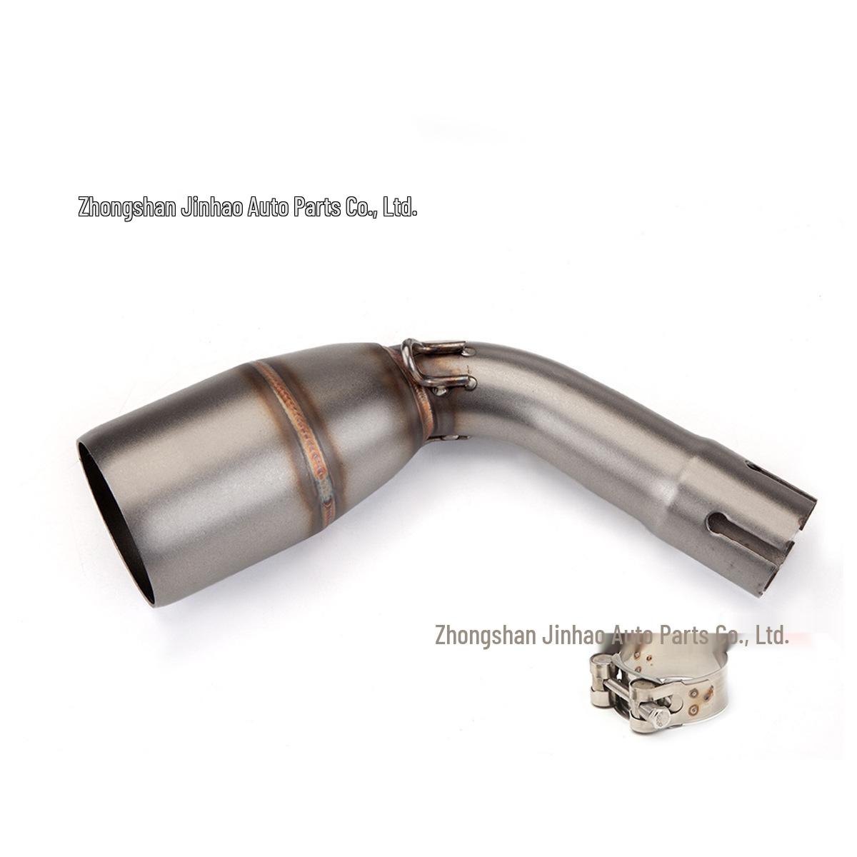 TNT125 Stainless Steel Motorcycle Exhaust Pipe - Front and Middle Sections