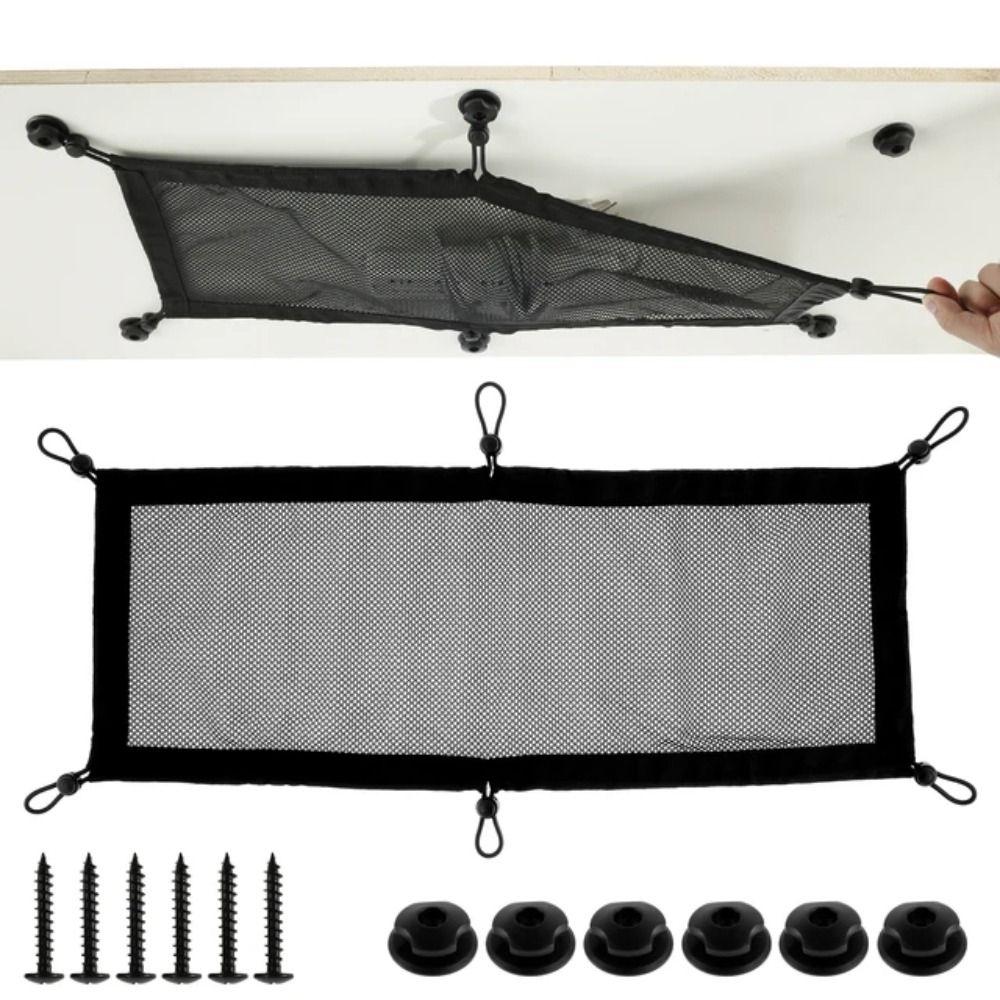 Flexible Wire Management Net Adjustable Cord Organizer Cable Organizer Holder