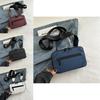 Stylish Men's Casual Crossbody Bag Fashionable Minimalist Commuter Small Square Bag