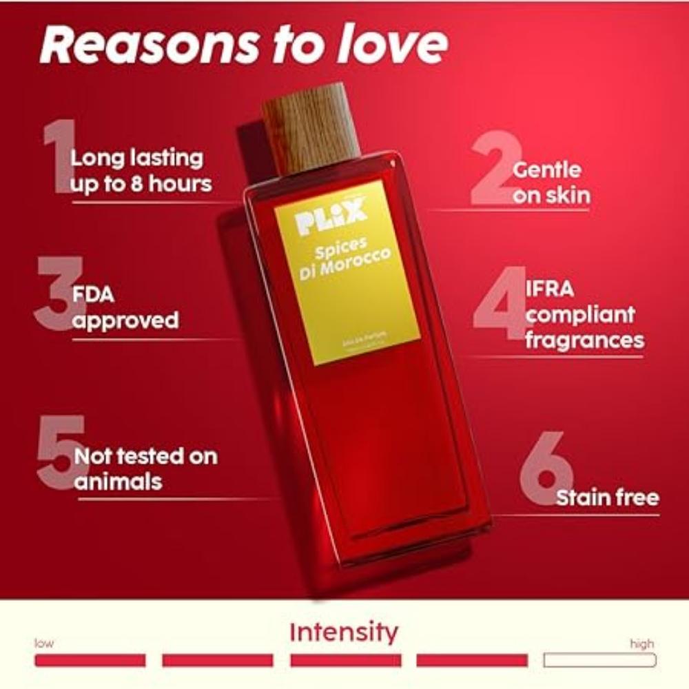 PLIX - THE PLANT FIX Spices Di Morocco Perfume (100ml) for Everyday Use, UNISEX