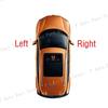 For Nissan X-Trail Xtrail Rogue 2014 2015 2016 Car Front Bumper Fog Light Lamp Trim Cover Frame Foglight Foglamp Cap Hood