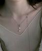 Pearly More Drop Pearl Long Slide Ball Necklace_Pm25N024Ss