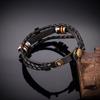 Fashion Popular Simple Handmade Multi-layer Bracelet Cross Sex Men's Bracelet Adornment Holiday Gift