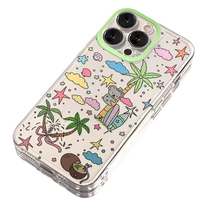 

Чехол для телефона Summer Koala подходит для устройств Apple от 11 до 15 Pro Max и XR/XS/XS Max. 13