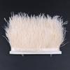 Ostrich Feather Edge 6 -8cm Decorative Wedding Diy Accessories Evening Dress Edge 